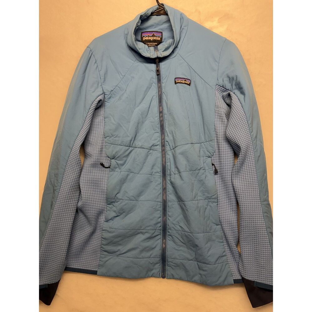 Patagonia Women's Nano-Air Light Hybrid Jacket Large Radar Blue lightweight - Picture 2 of 9